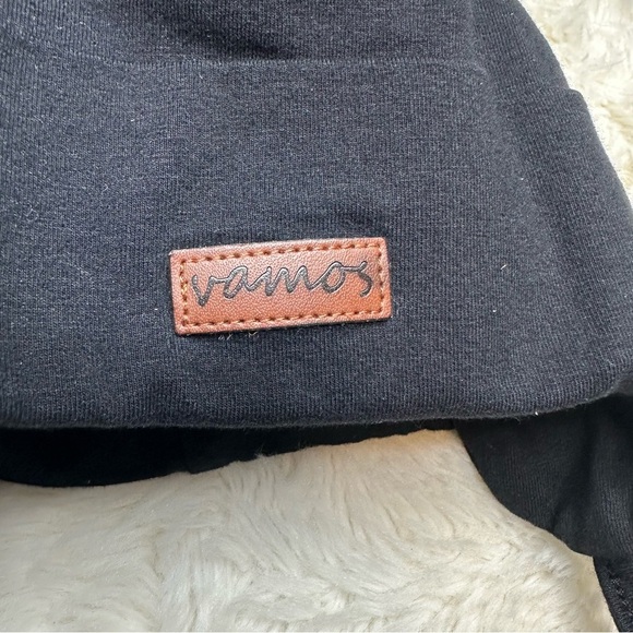 Vamos Hat With Pom-Pom Black Size 0-6 Months - Picture 3 of 16